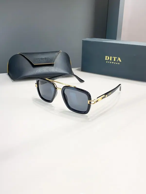 Dita gold black 335 sunglasses 